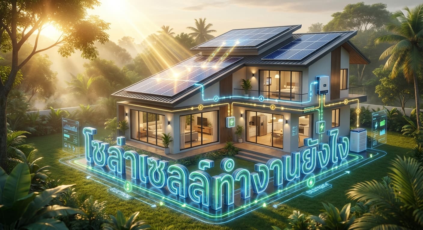 โซล่าเซลล์ทำงานยังไง? คู่มือฉบับเข้าใจง่าย โดย เอนีเทค โซล่าเซลล์ปราจีนบุรี